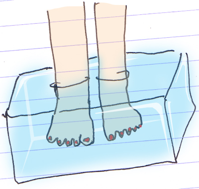 Pieds froids en hiver : se couvrir, bien manger et s'hydrater