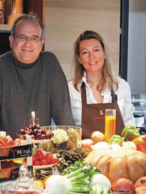 Professeur David Khayat et Caroline Rostang