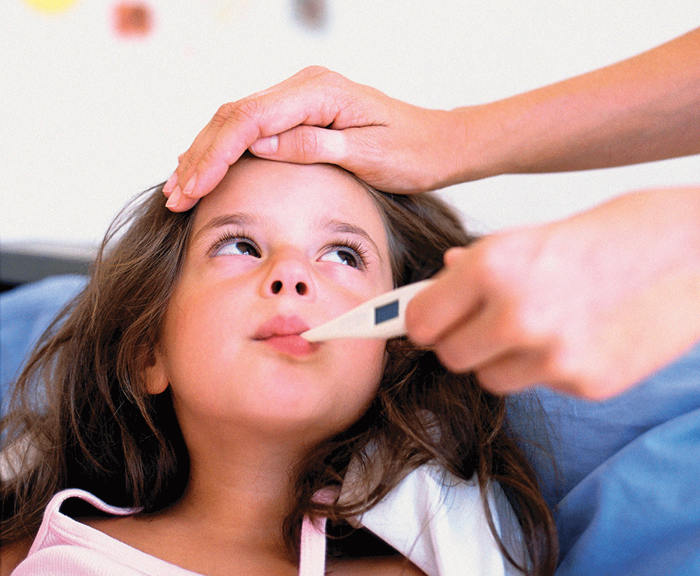 Rhume et risque d'ischémie cérébrale chez les enfants
