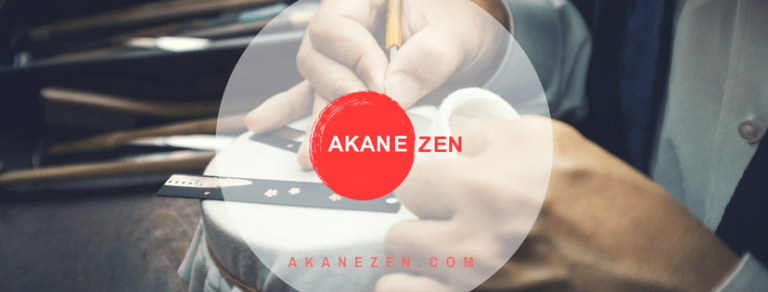 Artisanat japonais Akane Zen Fukuoka
