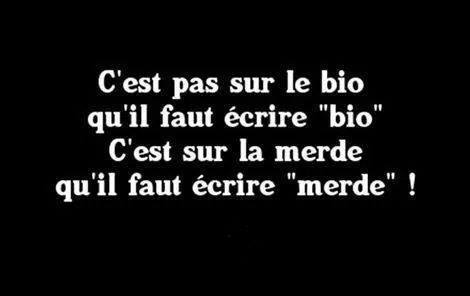 Consommez bien, consommez bio !