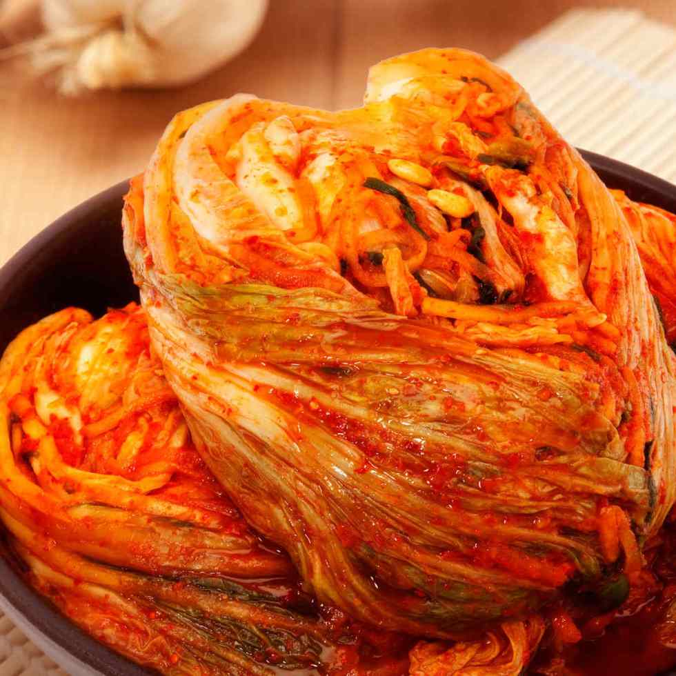 Le kimchi fabriqué sans produits de la mer a la même bactérie probiotique que le kimchi traditionnel.