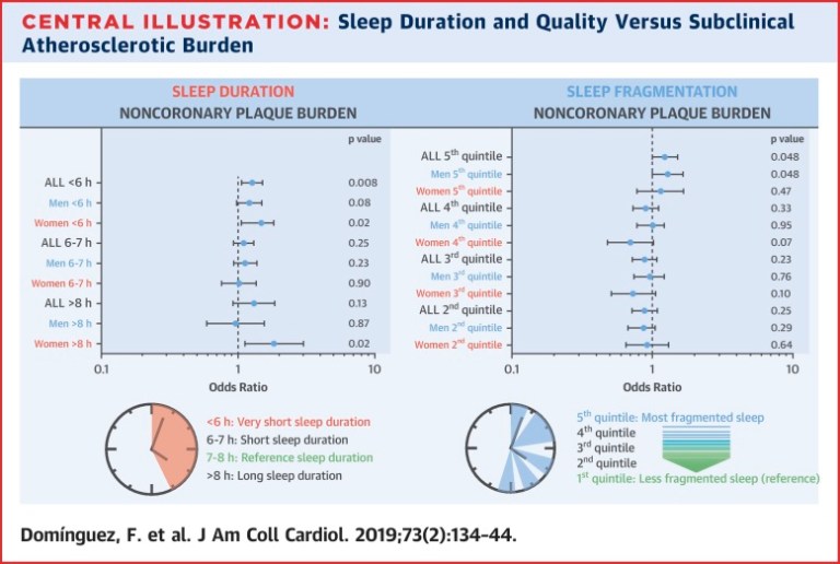 Association of Sleep Duration and Quality With Subclinical Atherosclerosis