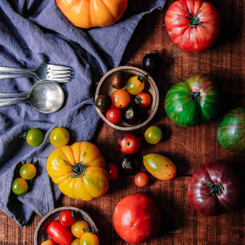 La couleur des tomates révèle les niveaux d’antioxydants spécifiques