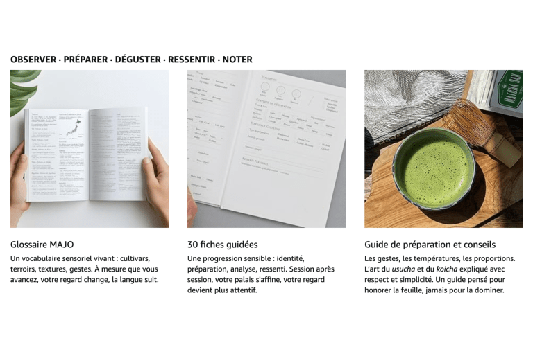 Un carnet initiatique pour explorer l'art du thé japonais