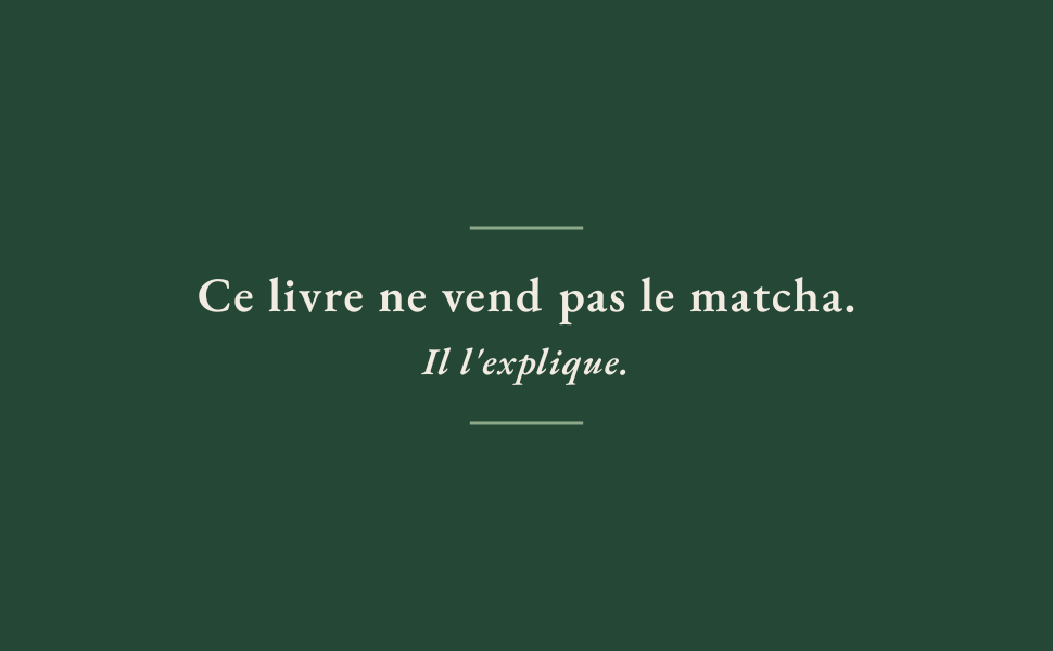 Matcha · Mythes & Vérités | 101 questions pour démêler le vrai du faux